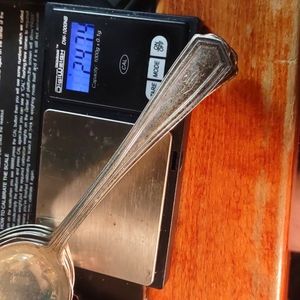 Sterling silver soup spoons